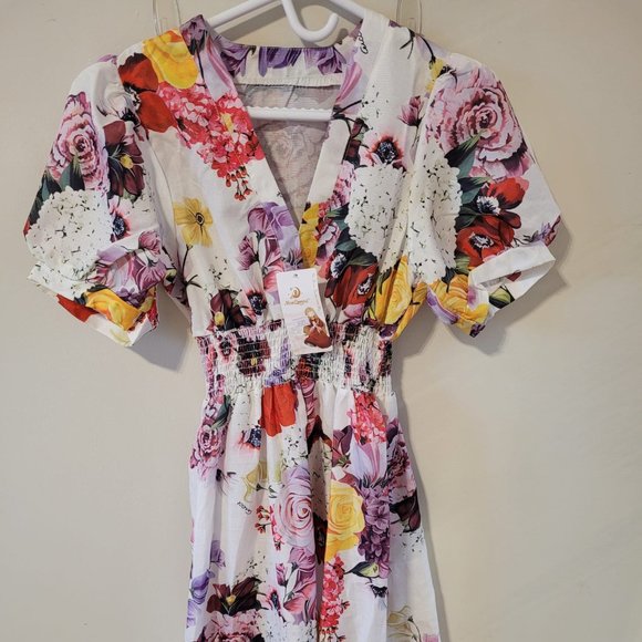 NWT Flower Maxi Dress - Picture 1 of 3